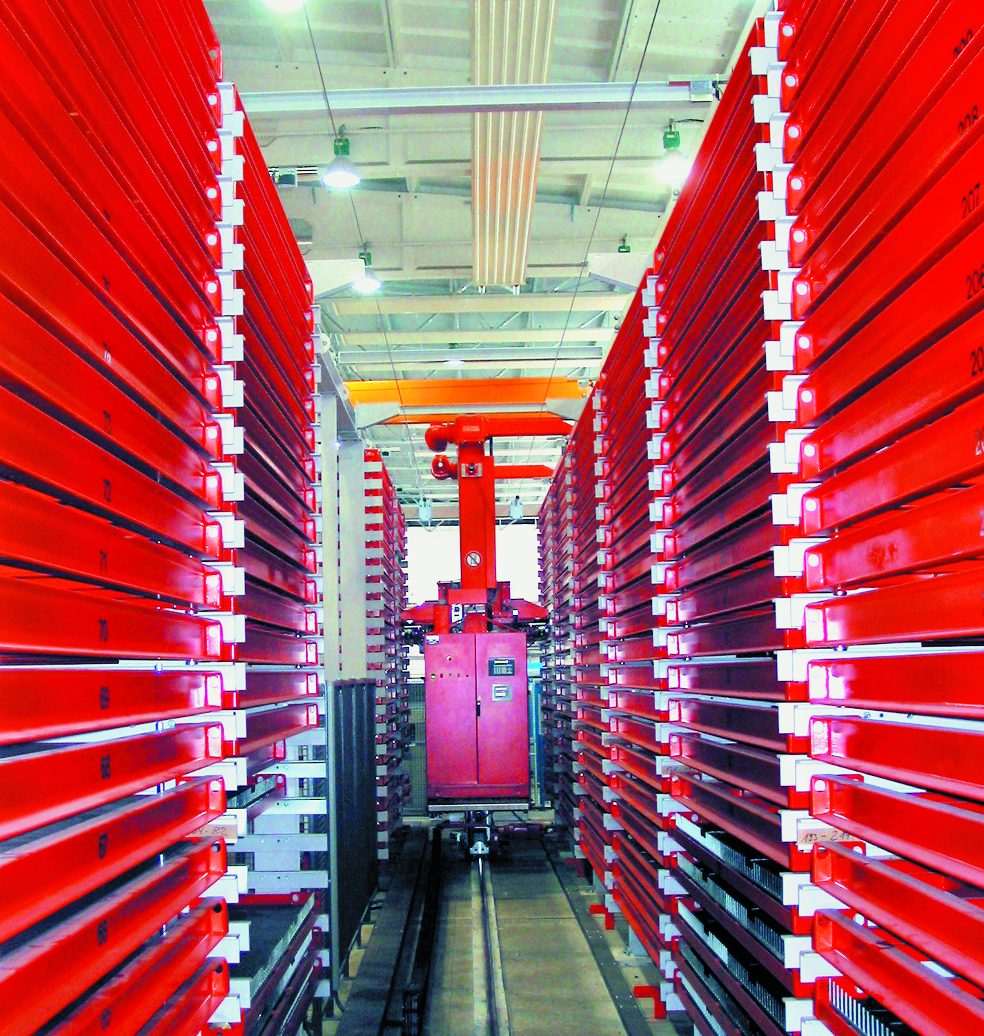 Automated Sheet Metal Storage and Retrieval System Bystronic Voice